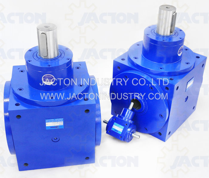 JTPH170 hollow shaft spiral bevel gear reducer vertical hollow shaft