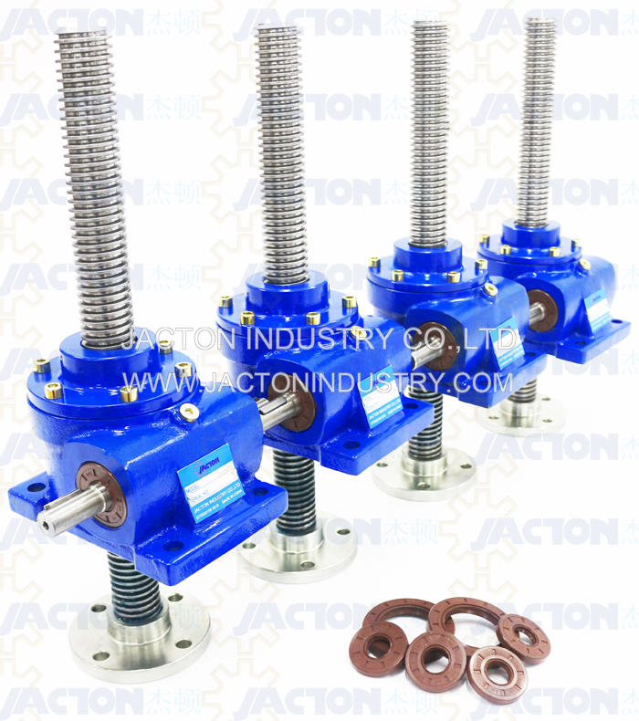 HK2T screw jack, WSH2T worm gear screw jacks HK2T worm drive jack