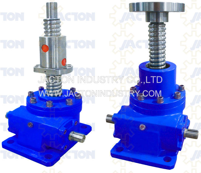 Ball Screw Jacks carrying the load between steel nut and ball screw