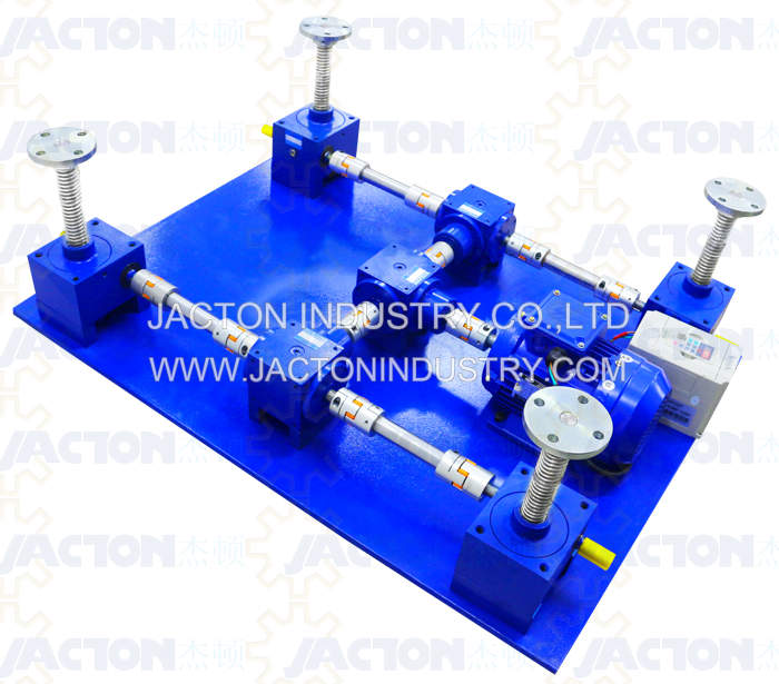 Screw jack lifting Mechanism H Arrangement for Heat Treatment furnace