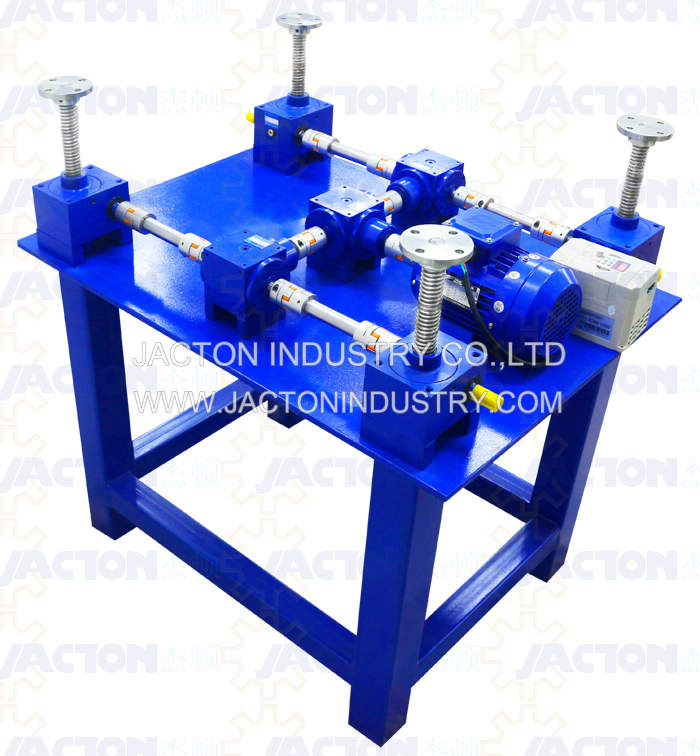 Screw jack lift system H Arrangement for Heat Treatment furnace Screw