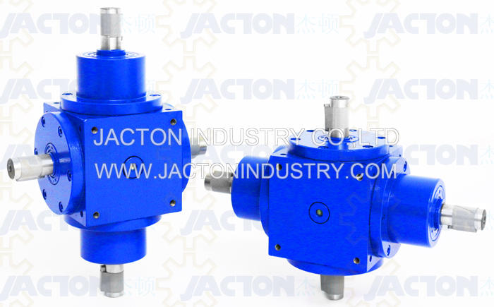 1:1 90° Reversing Angle Device Spiral Bevel Gearbox Reducer