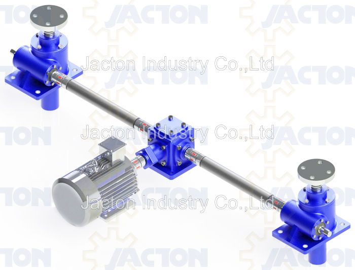Complete screw jack systems with travelling screw Jacton Industry