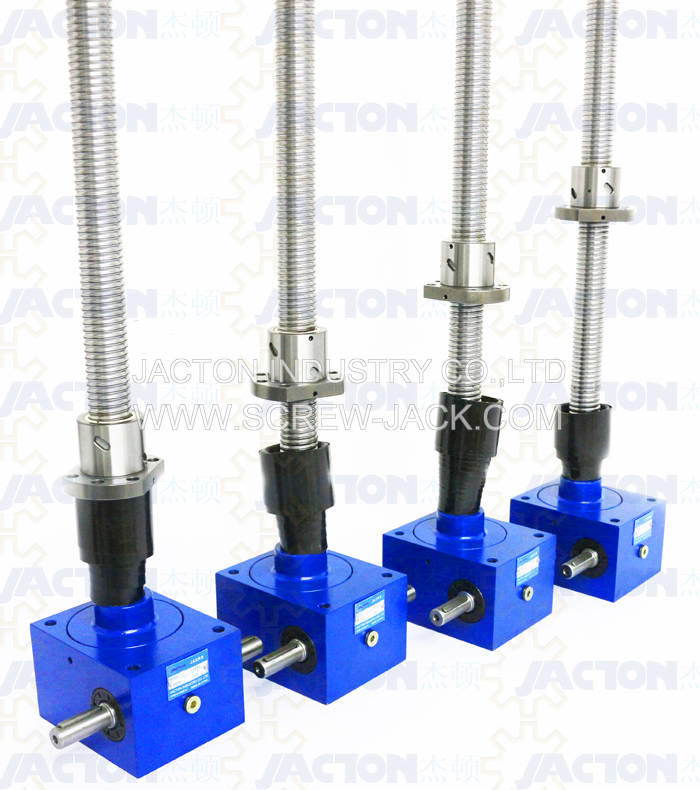 JTD25 Cubic Ball Screw Jack,20kn Machine Screw Jack vs Ball Screw Jack