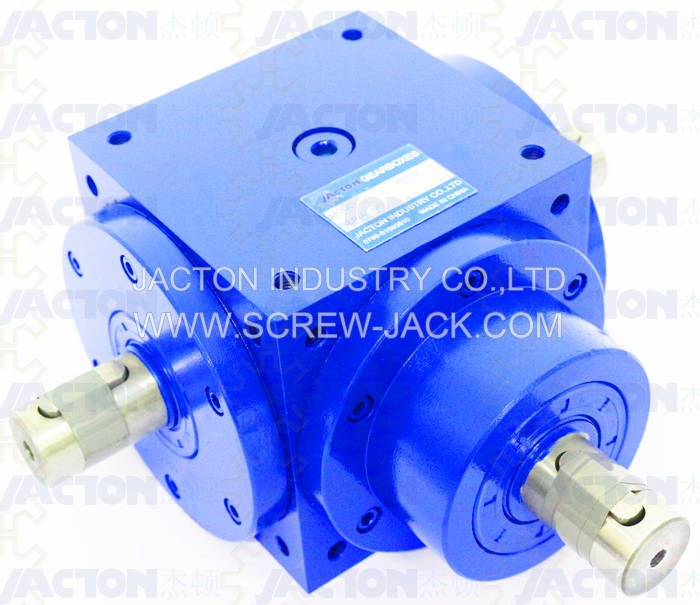 3 1 right angle gearbox,right angle gear reduction box 3-1,right angle gear  drives pump 3 to 1 ratio,90 degree reduction gear box  Manufacturer,Supplier,Factory - Jacton Industry Co.,Ltd.