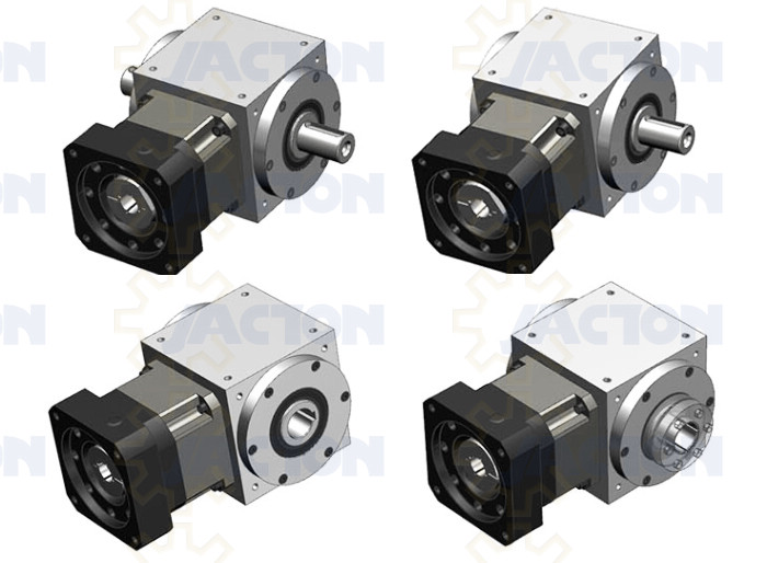 Right Angle Cubic Spiral Bevel Gearbox for Servo Motor - China Bevel Gearbox,  Bevel Gear Box