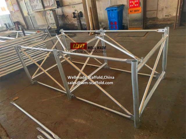 construction formwork frame system hi load type tg60 - concrete shuttering work material - h frame scaffolding - main frame scaffolding - sales at wm-scaffold.com wellmade scaffold China 