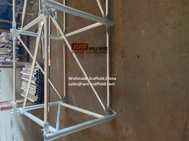 construction concrete formwork support - hi load shoring frame temporary scaffolding frame- heavy duty type concrete slab forming and beam formwork materials- sales at wm-scaffold.com wellmade scaffold china 